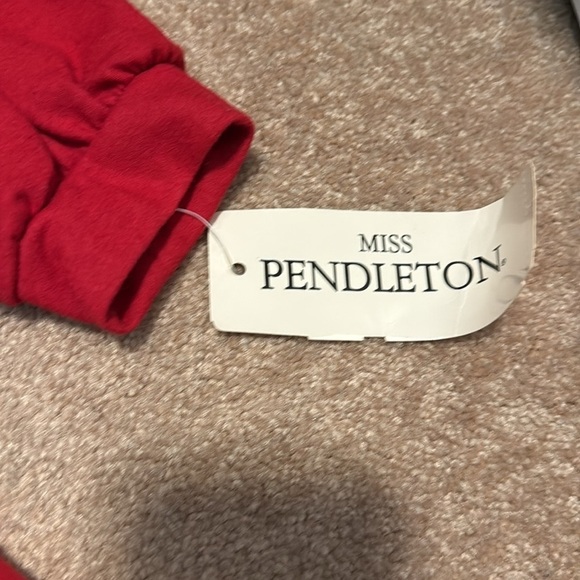 Miss Pendleton vintage 100% virgin wool dress size 13/14 USA - Picture 2 of 9